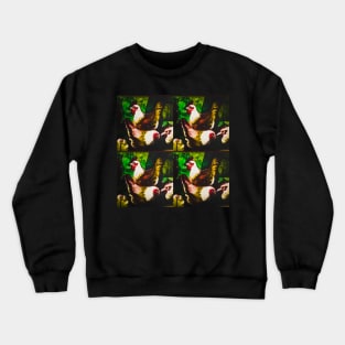 Brown poultry Crewneck Sweatshirt